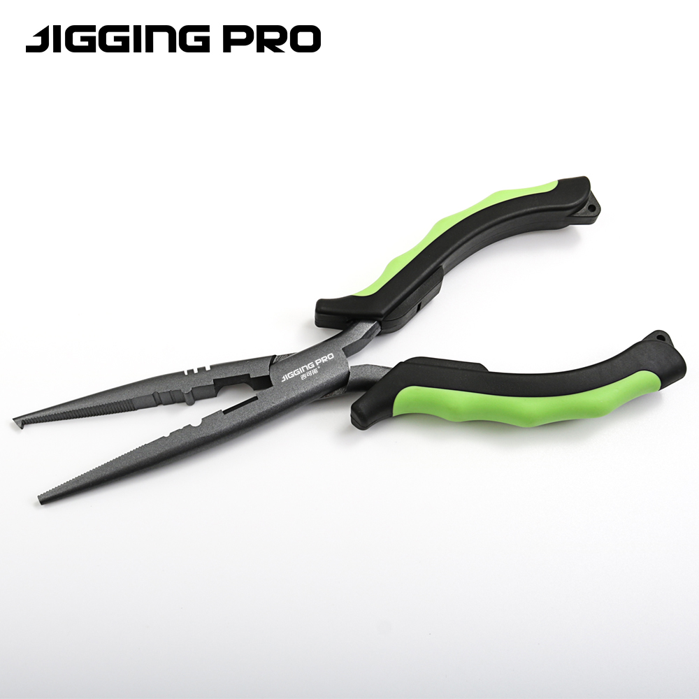 Saltwater Line - Szczypce wędkarskie JIGGINGPRO z długimi szczękami,