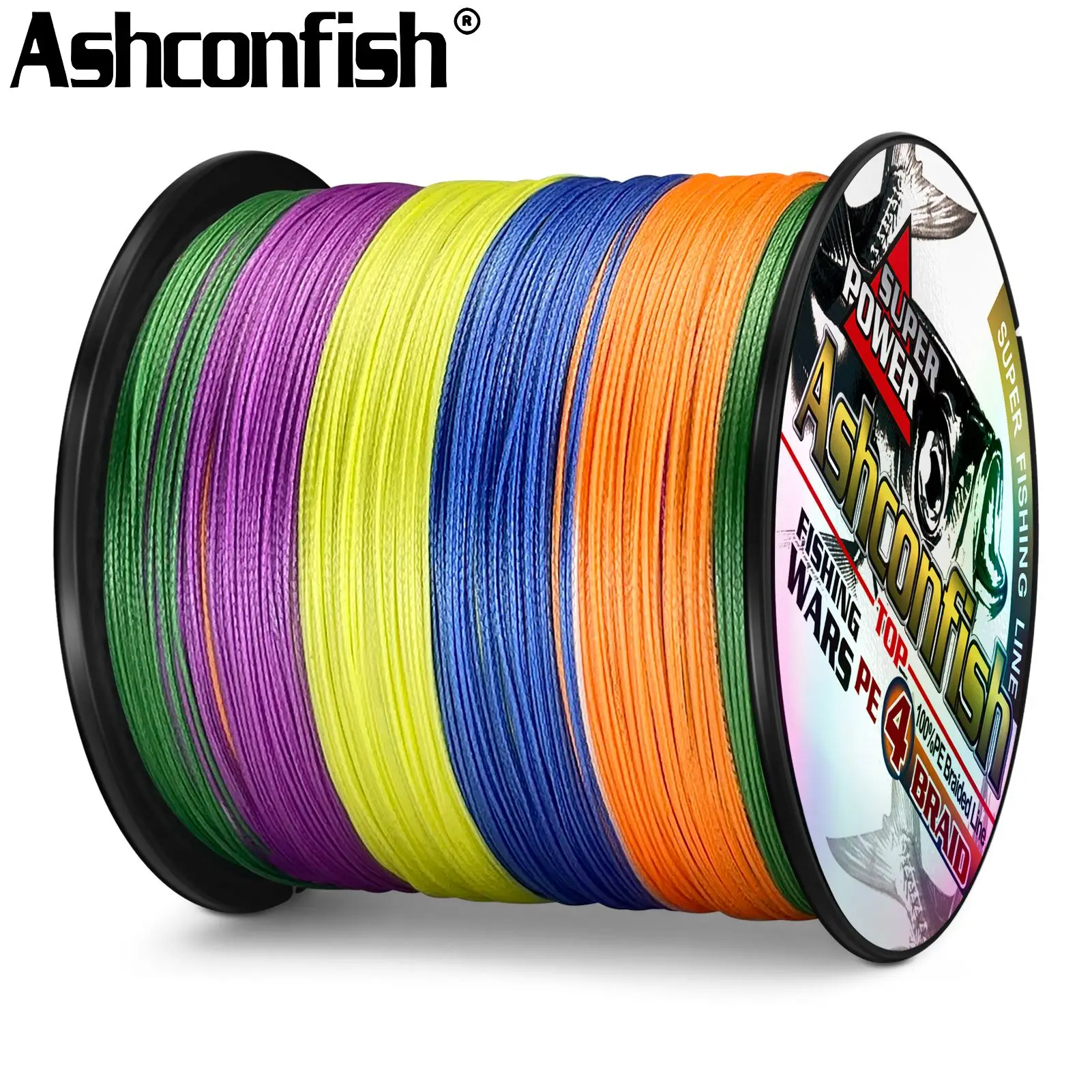 Ashconfish 500M wielokolorowy  – Ice Fishing Line recenzja i cena