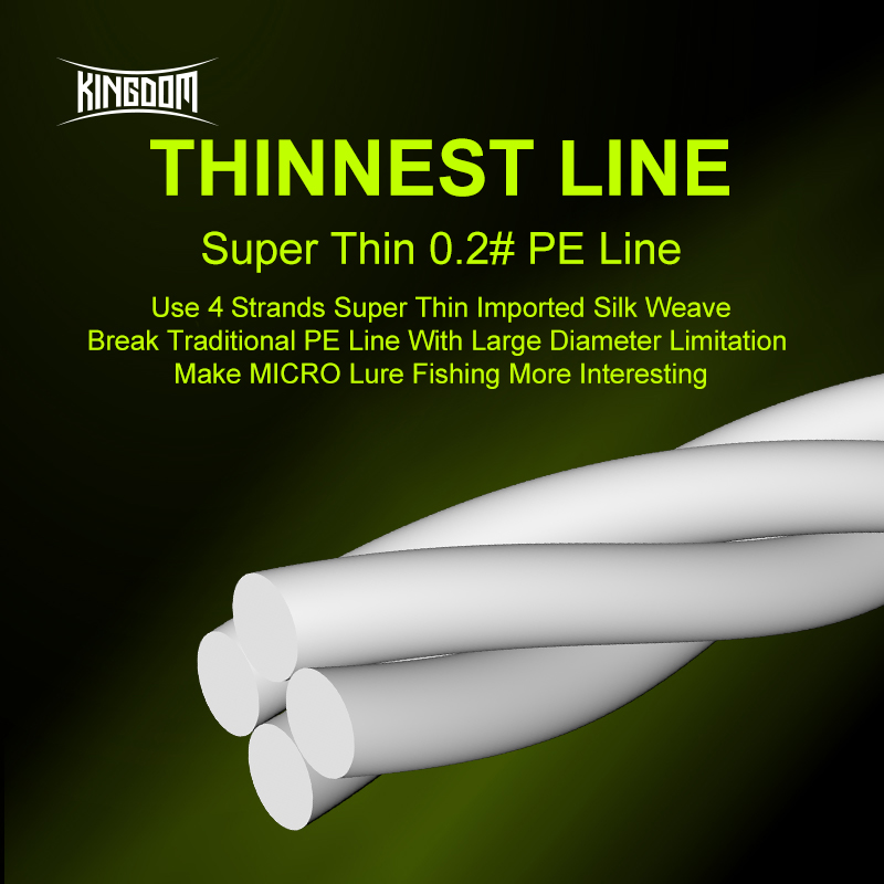 Kingdom THINNEST LINE Super Th – Ice Fishing Line recenzja i cena